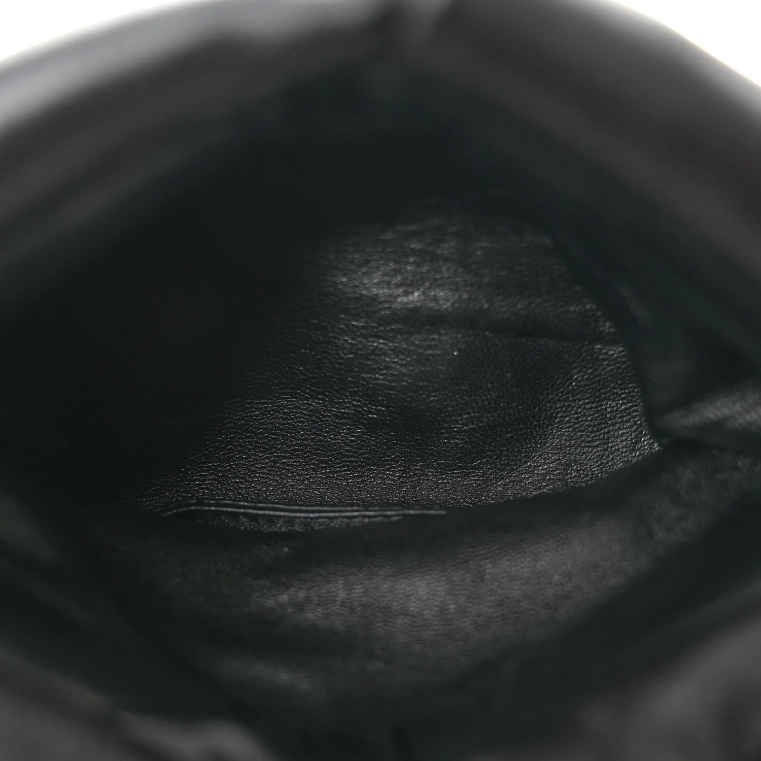 Smooth Calfskin Rose Clutch Black - Image 5