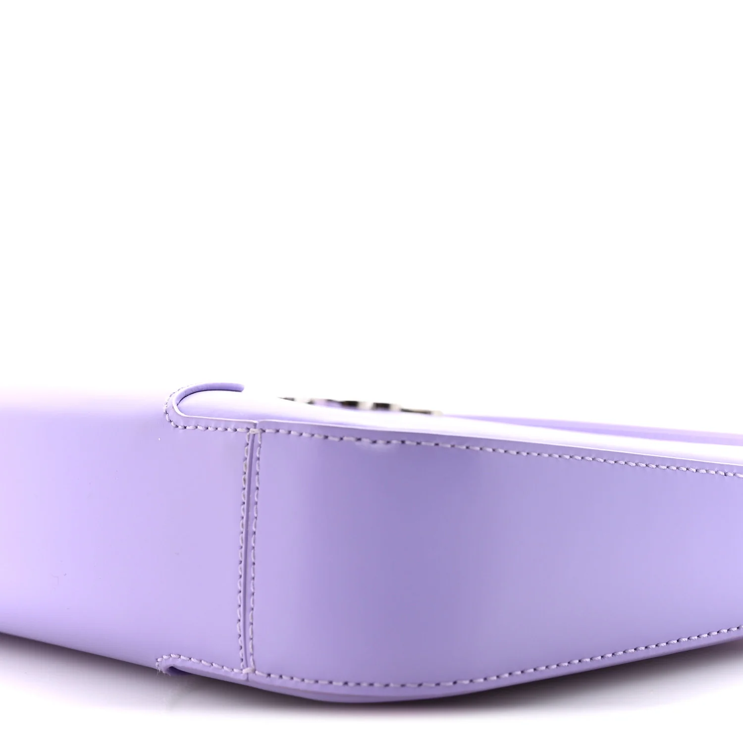 Smooth Calfskin TB Shoulder Bag Soft Violet - Image 10