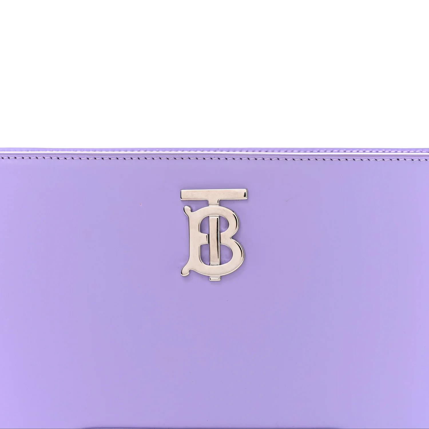 Smooth Calfskin TB Shoulder Bag Soft Violet - Image 8