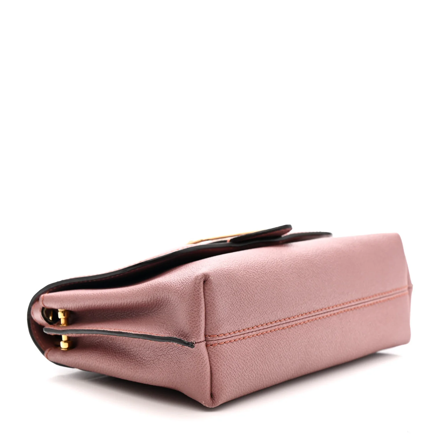 Soft Grain Calfskin Small Medley Crossbody Dusty Pink - Image 4