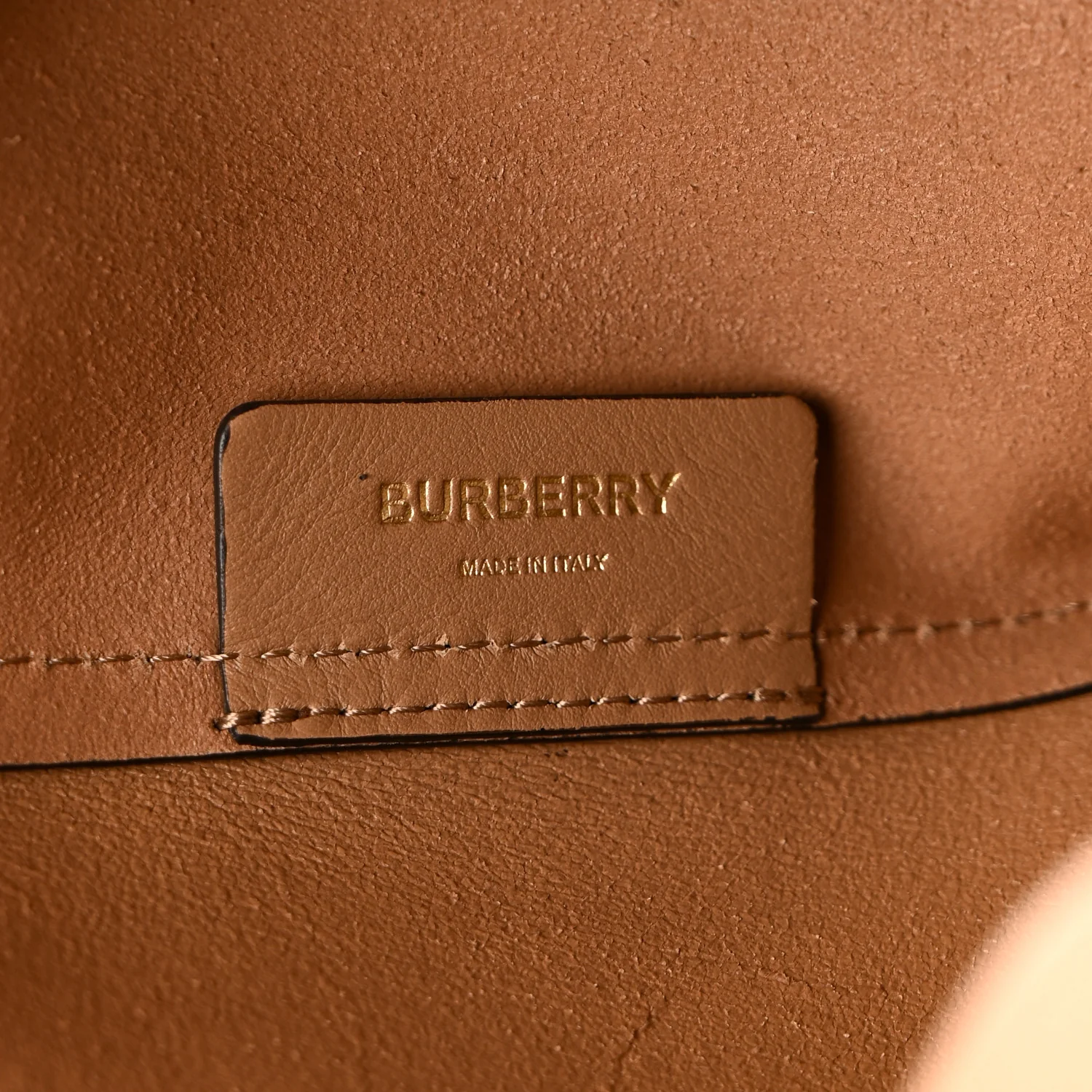Soft Smooth Calfskin Medium Tote Camel - Image 14