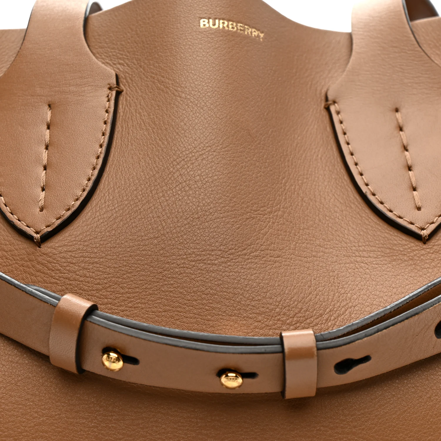 Soft Smooth Calfskin Medium Tote Camel - Image 19