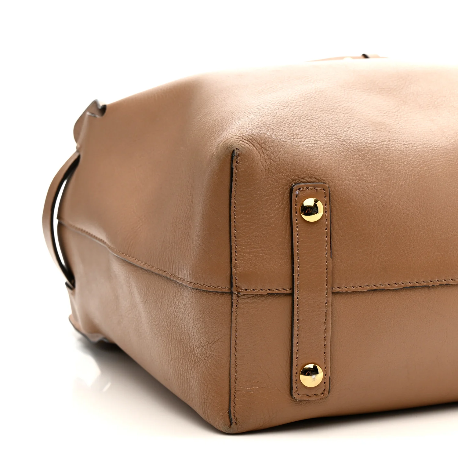 Soft Smooth Calfskin Medium Tote Camel - Image 21