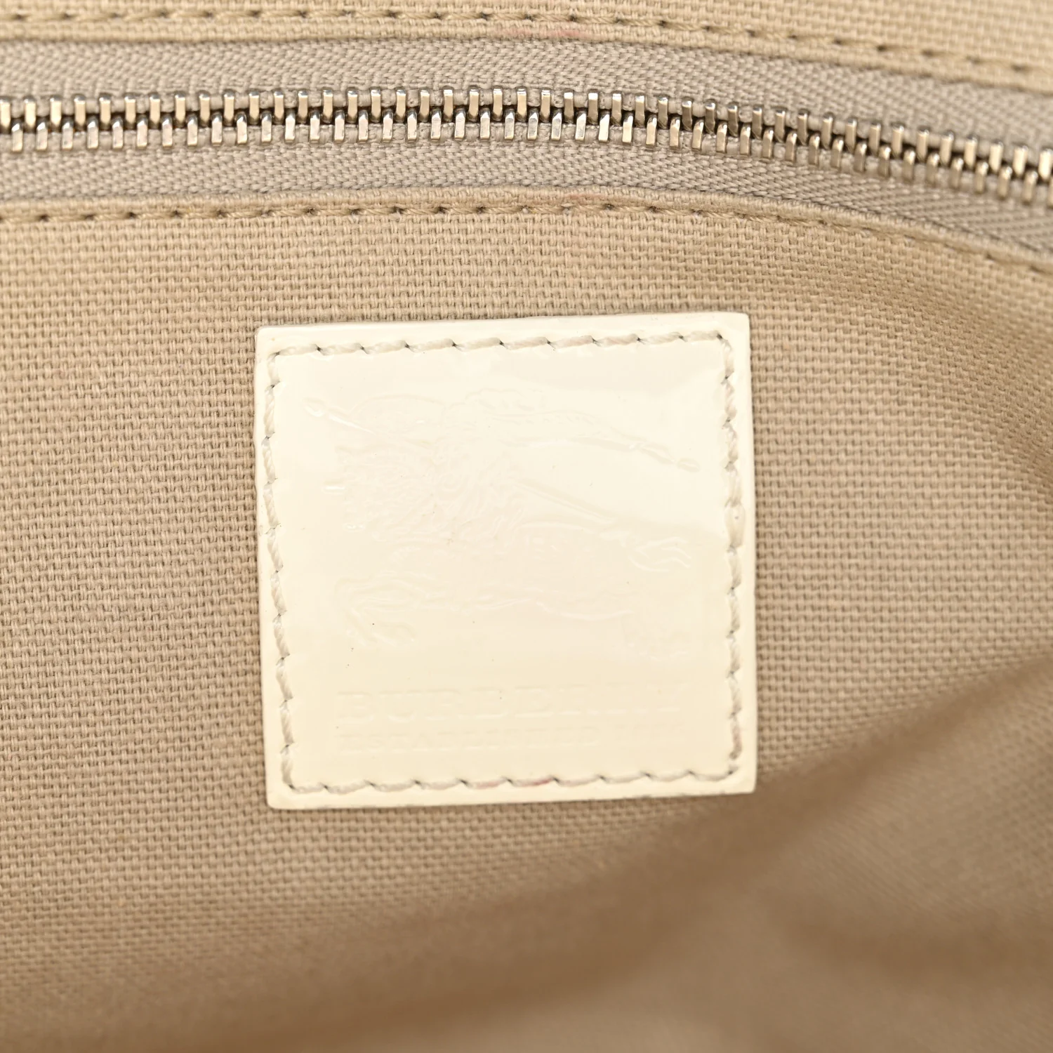 Supernova Check Hearts Small Nickie Tote White - Image 6