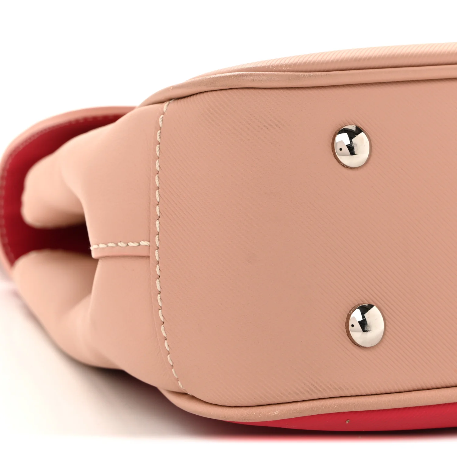 Trench Calfskin DK88 Medium Top Handle Bag Ash Rose Beige Russet - Image 10