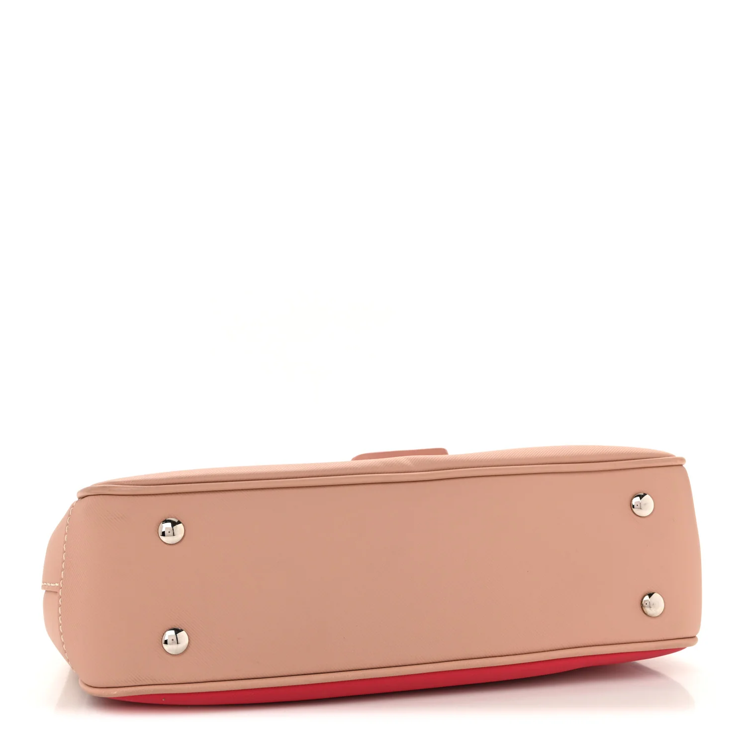 Trench Calfskin DK88 Medium Top Handle Bag Ash Rose Beige Russet - Image 4