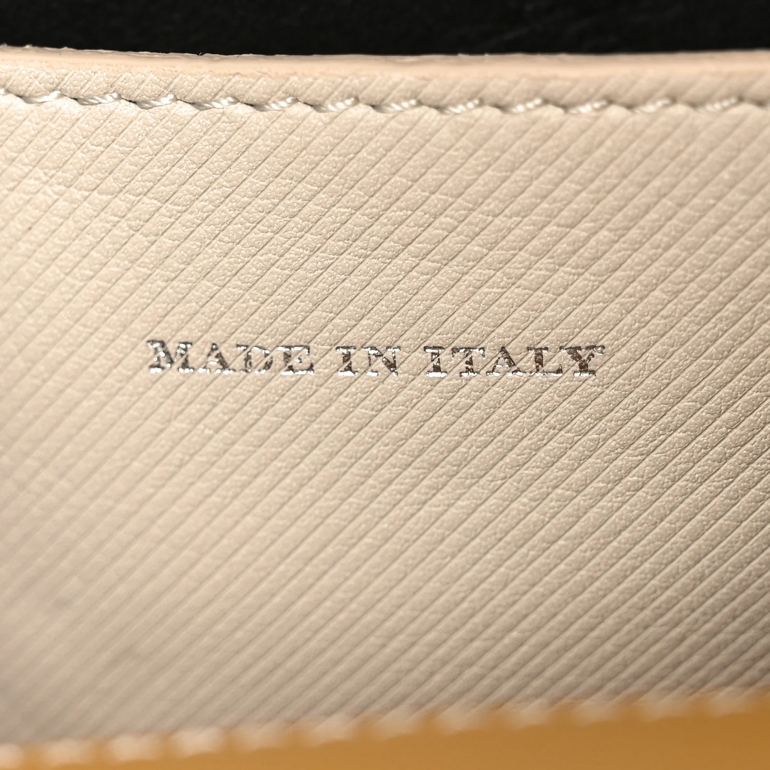Trench Calfskin Small DK88 Top Handle Bag Limestome Ochre Yellow - Image 7