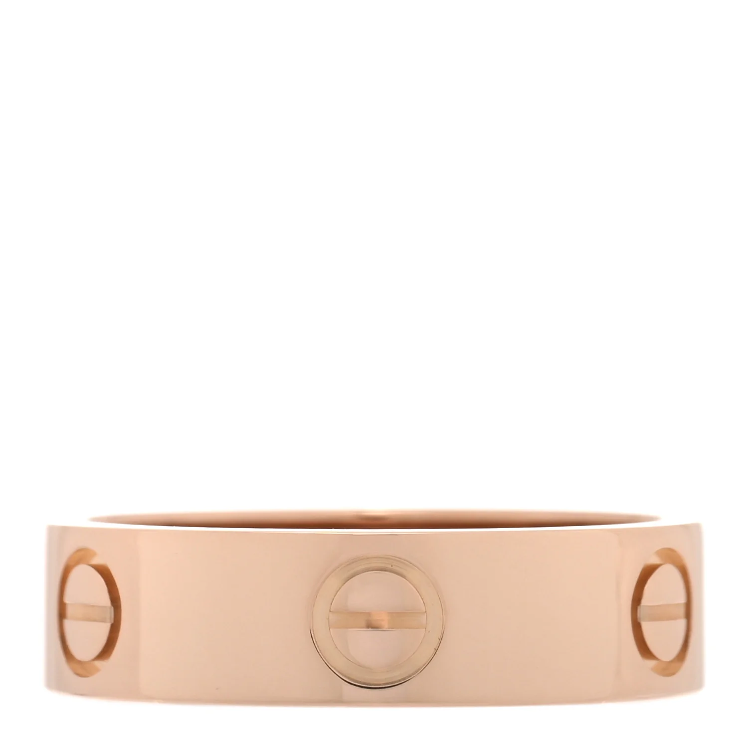 18K Pink Gold 5.5mm LOVE Ring 57 8