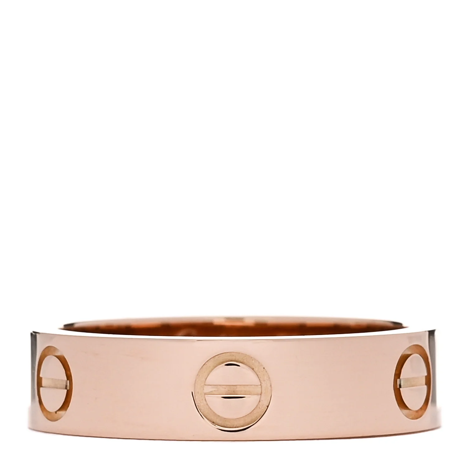 18K Pink Gold 5.5mm LOVE Ring 59 8.75