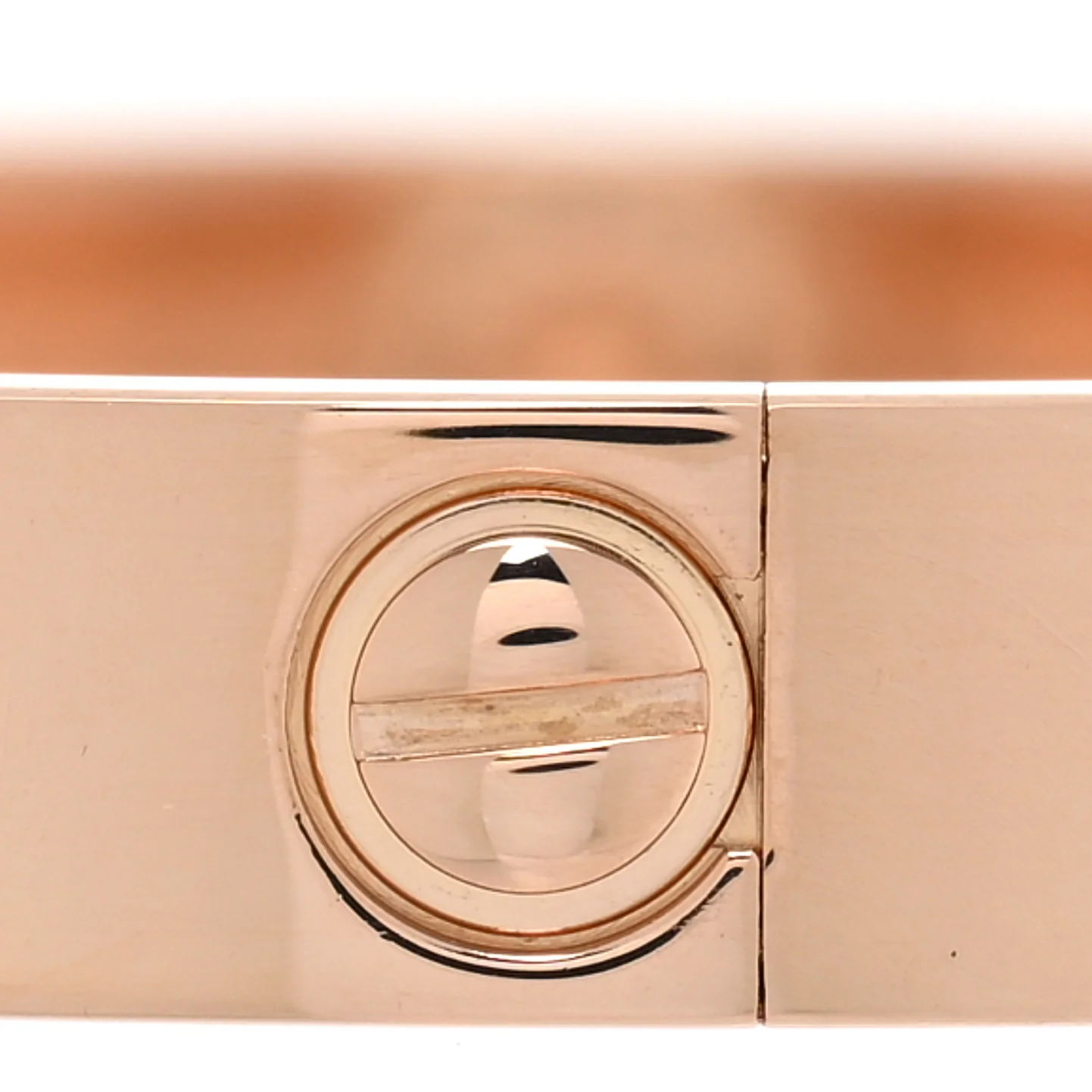18K Pink Gold LOVE Bracelet 16 - Image 4