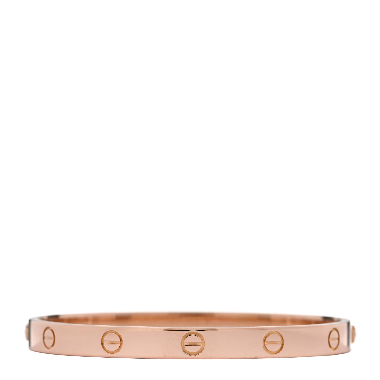 18K Pink Gold LOVE Bracelet 18 - Image 2