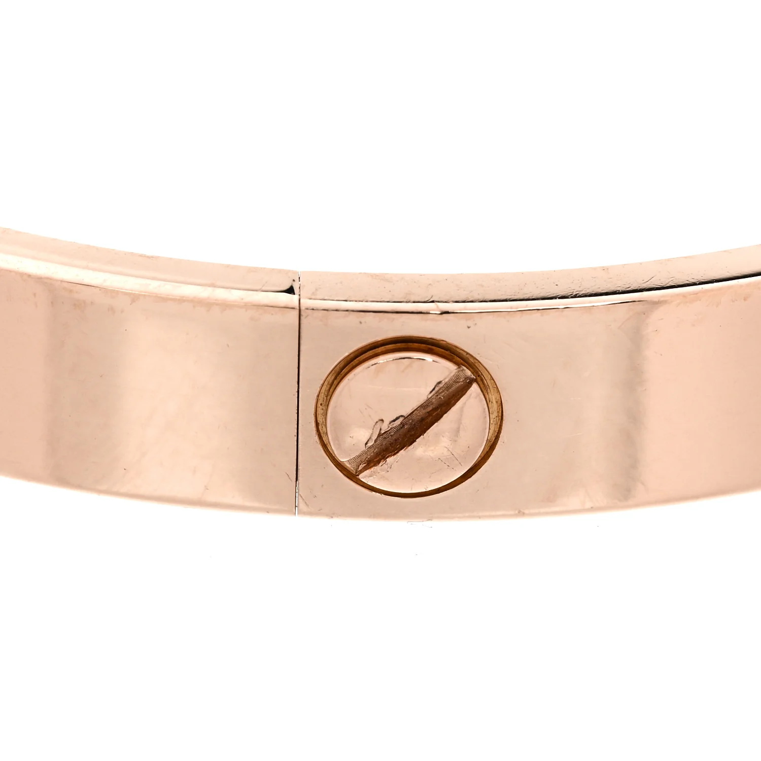 18K Pink Gold LOVE Bracelet 18 - Image 5