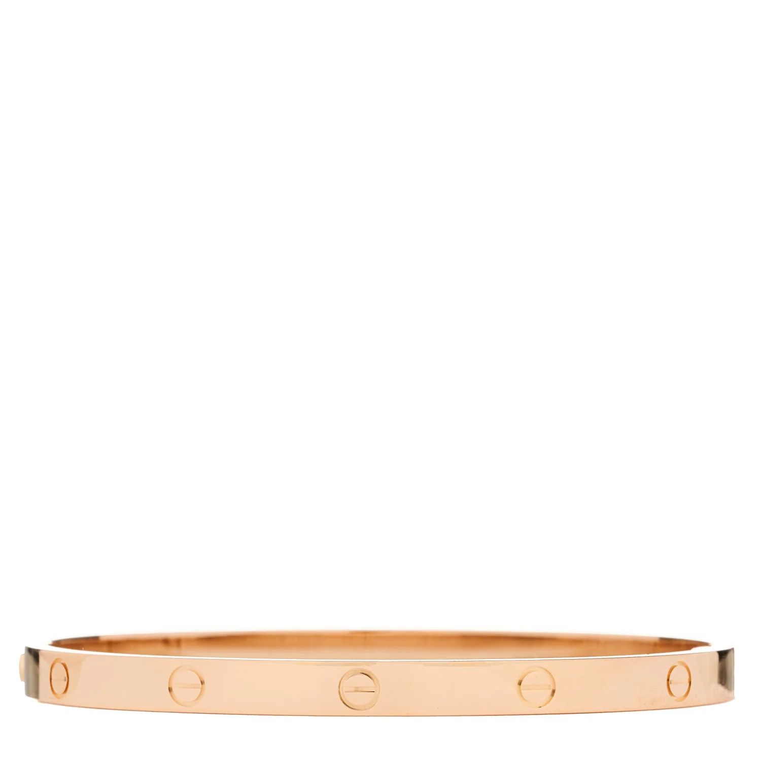 18K Pink Gold Medium LOVE Bracelet 18 - Image 2