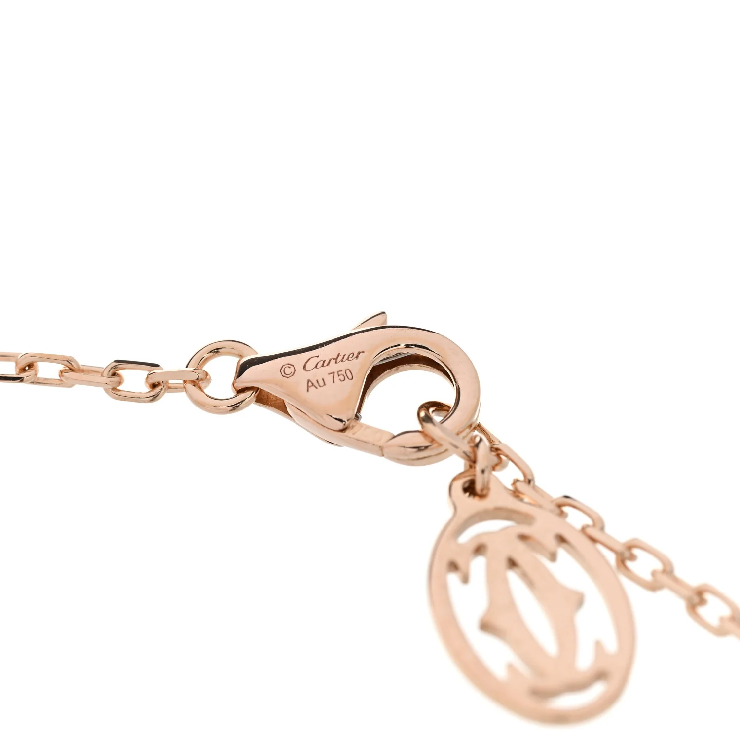 18K Pink Gold Pink Sapphire D'Amour Bracelet - Image 4