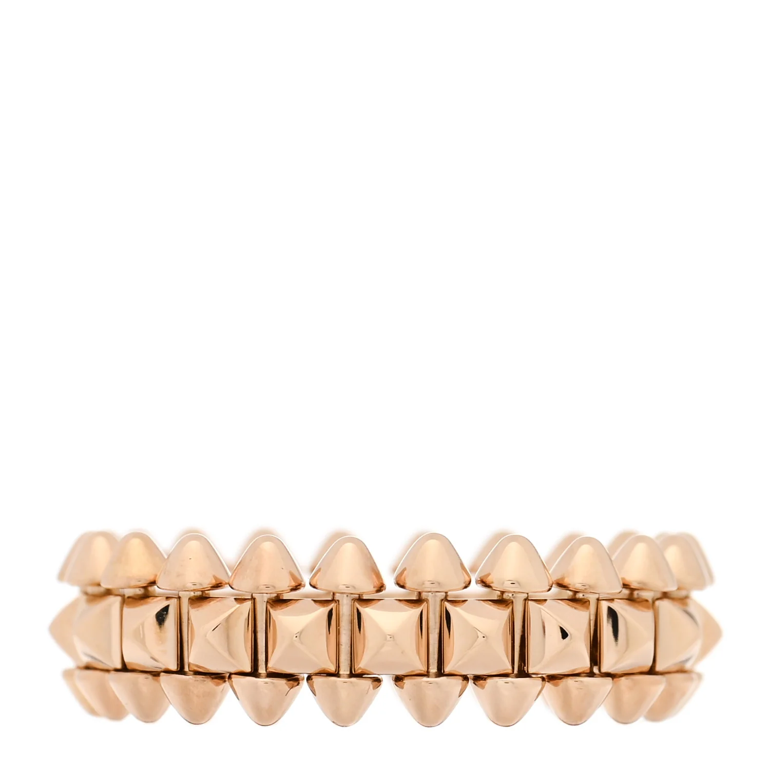 18K Pink Gold SM Clash De Cartier Ring 52 6