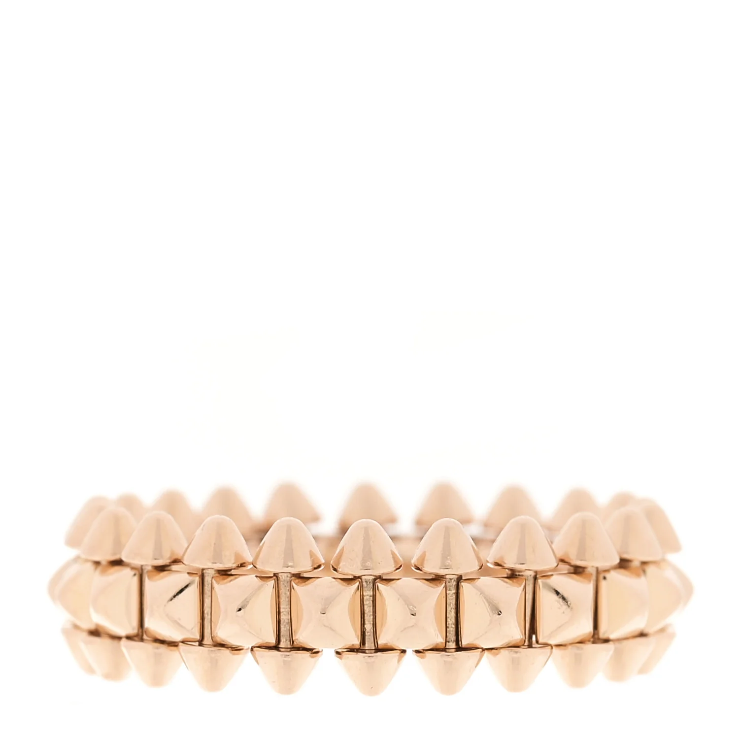 18K Pink Gold SM Clash De Cartier Ring 53 6.25