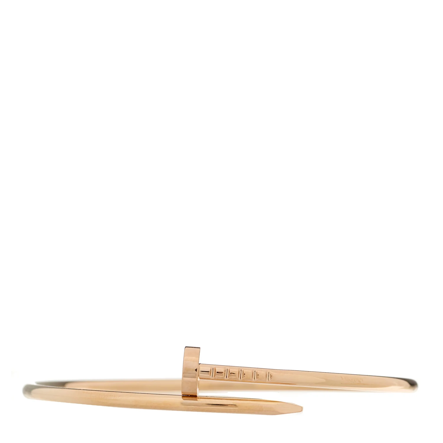 18K Pink Gold Small Juste Un Clou Bracelet 17