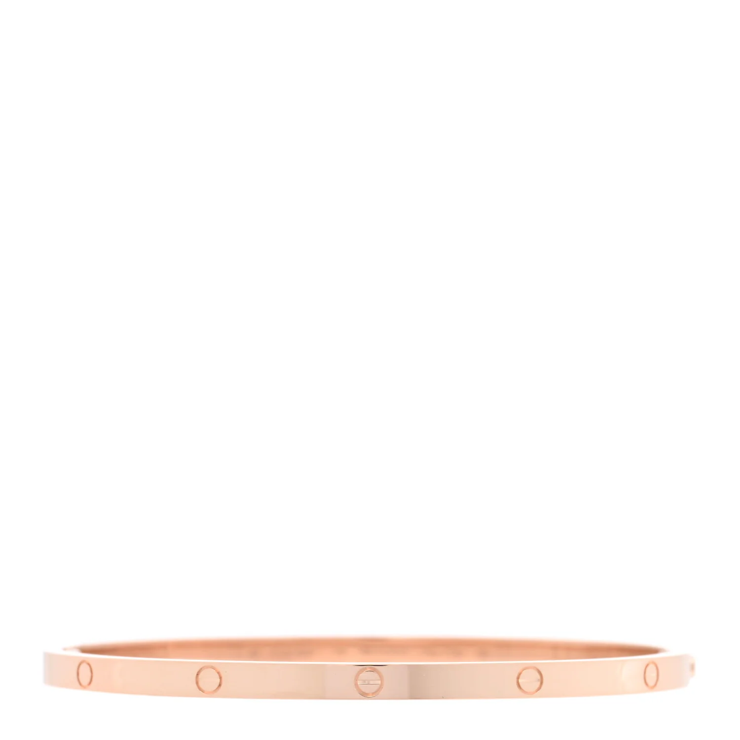 18K Pink Gold Small LOVE Bracelet 19