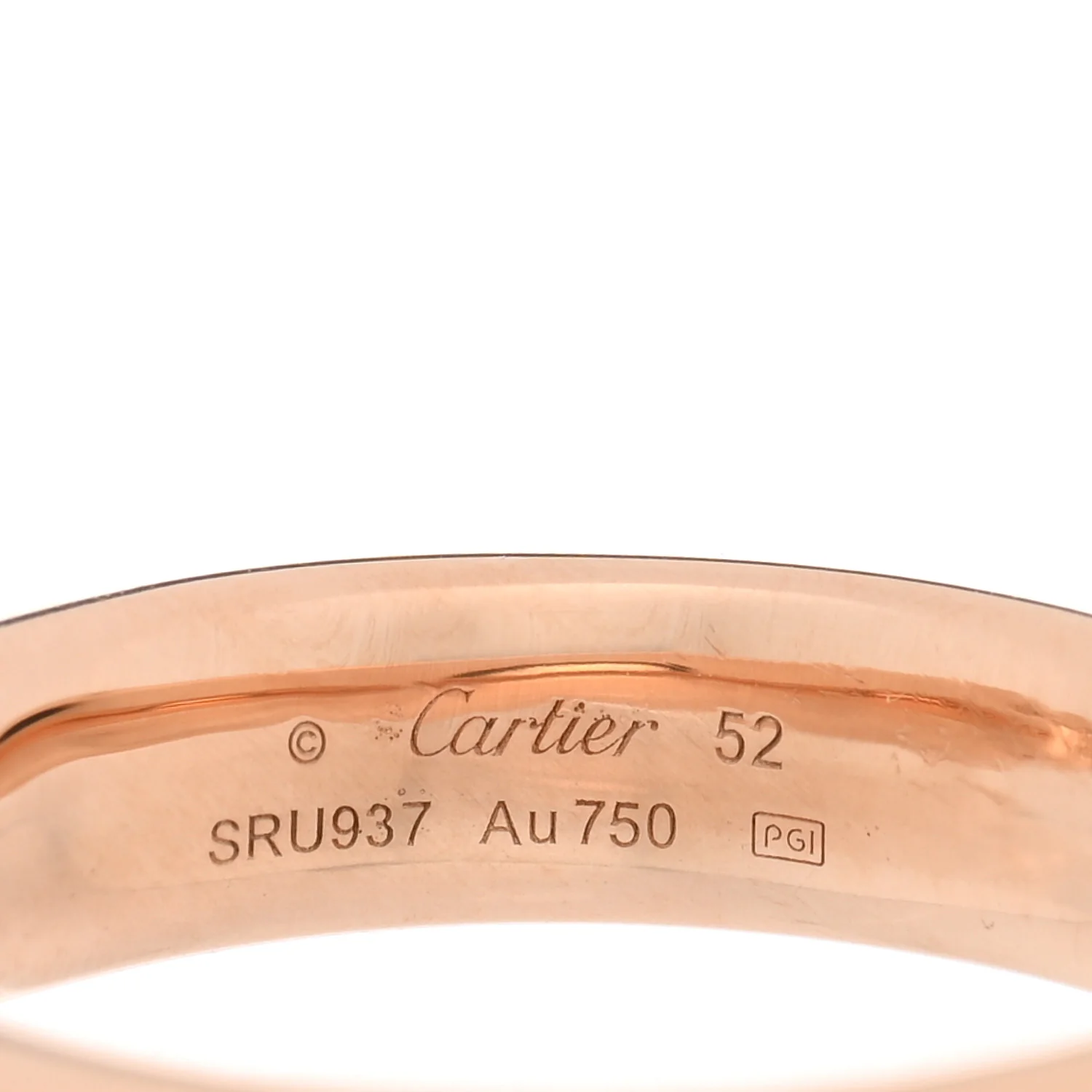 18K Pink Gold Tsavorite Black Onyx Panthere De Cartier Ring 52 6 - Image 5