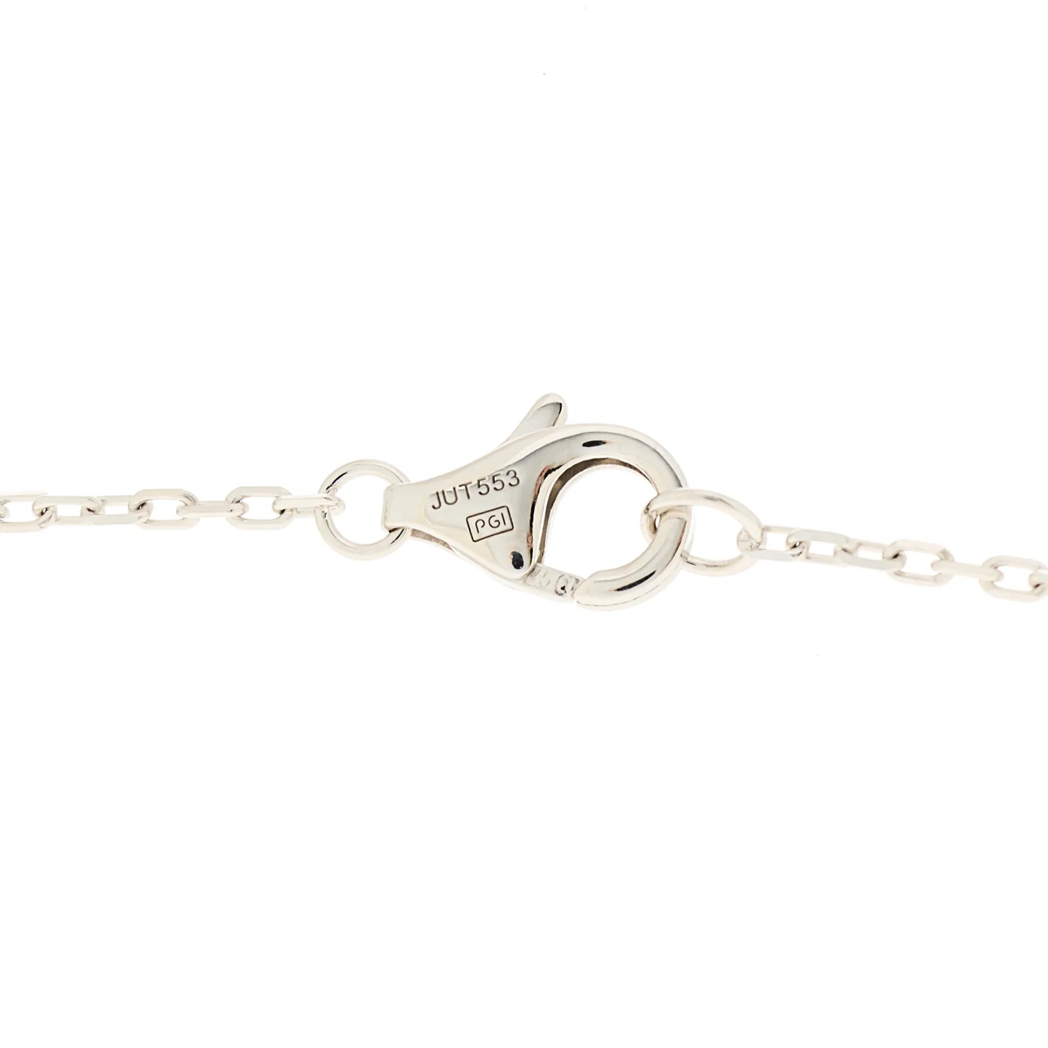 18K White Gold Diamond Juste Un Clou Pendant Necklace - Image 5