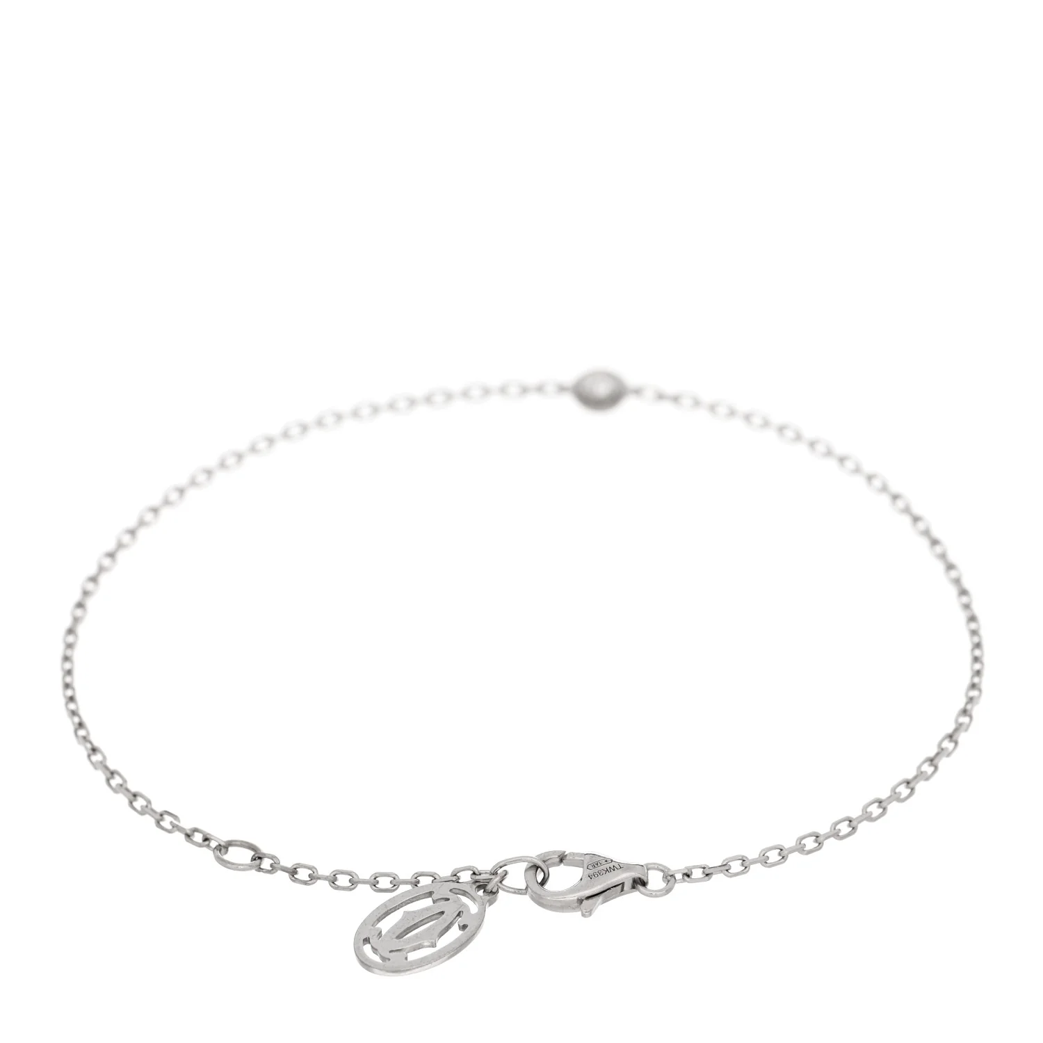 18K White Gold Diamond SM D'Amour Bracelet - Image 2
