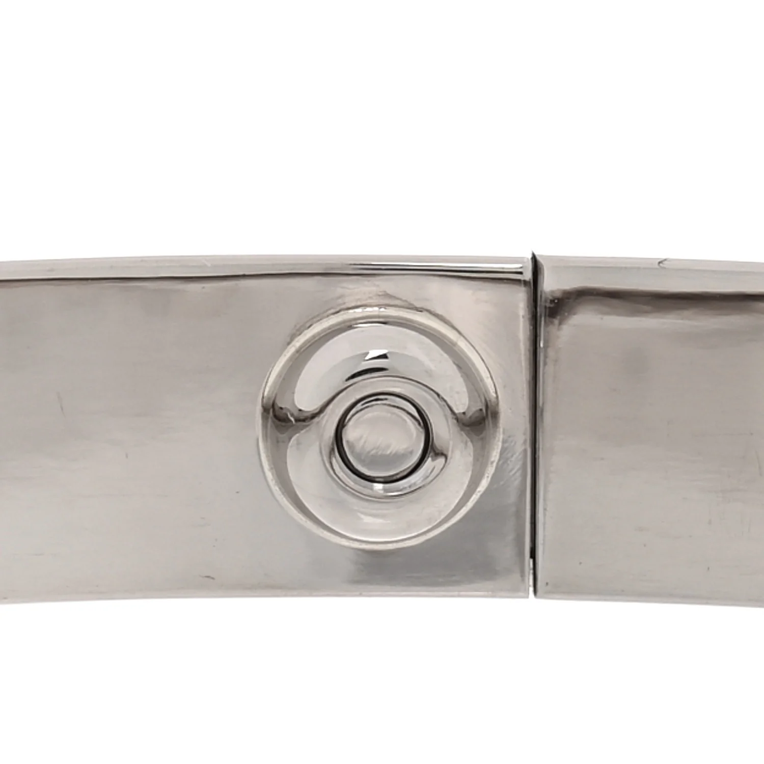 18K White Gold LOVE Bracelet 17 - Image 5