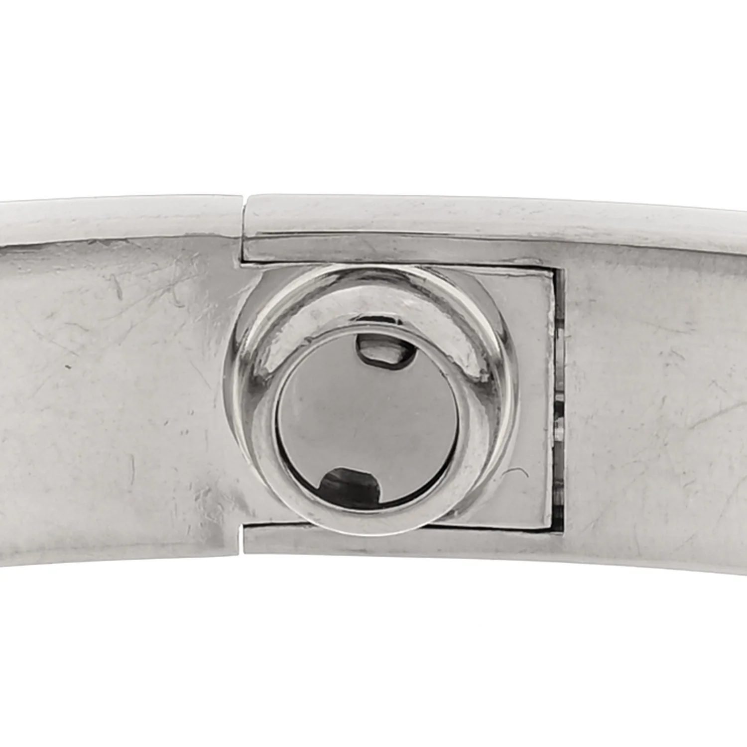 18K White Gold LOVE Bracelet 17 - Image 4