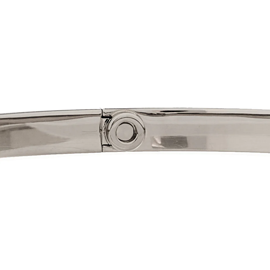 18K White Gold Small LOVE Bracelet 17 - Image 7