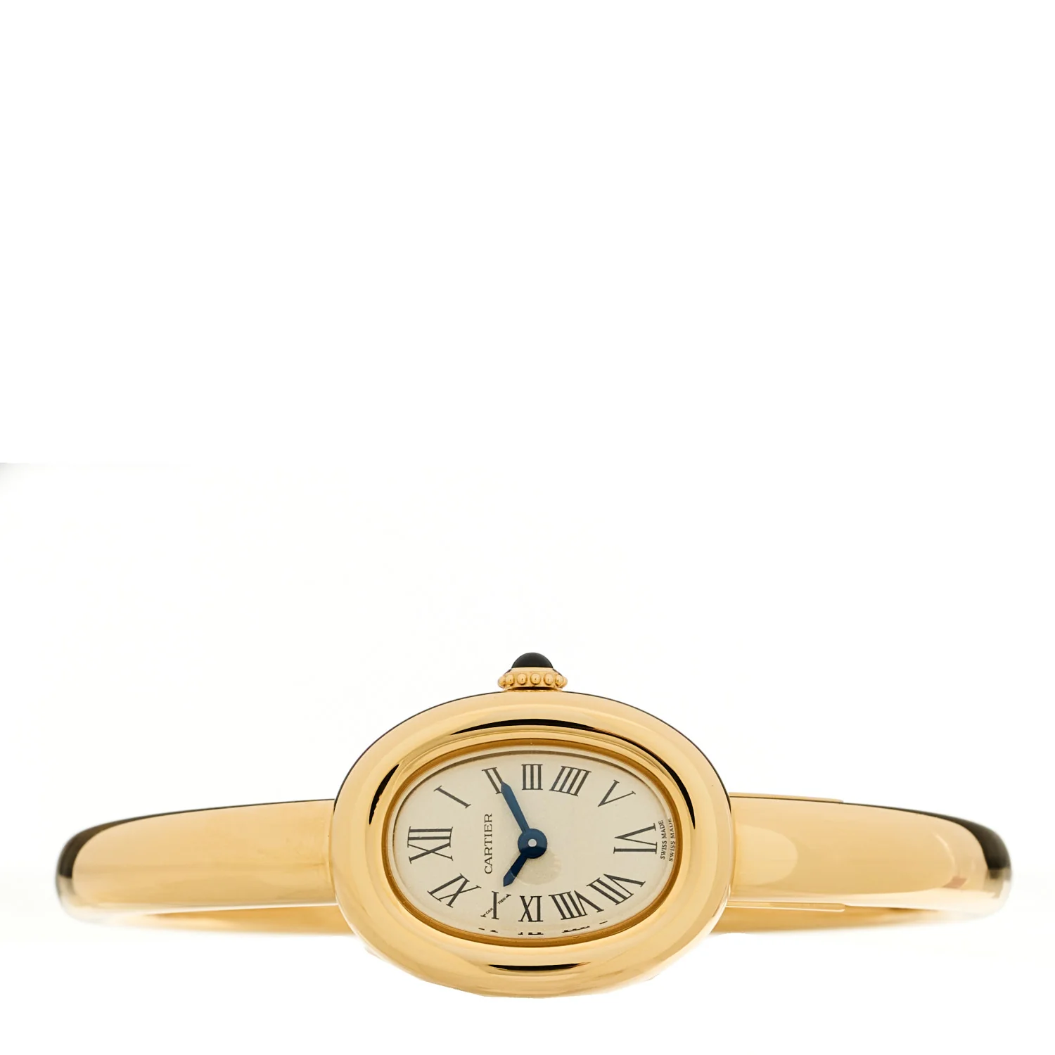 18K Yellow Gold 19mm Baignoire Quartz Watch - Image 2