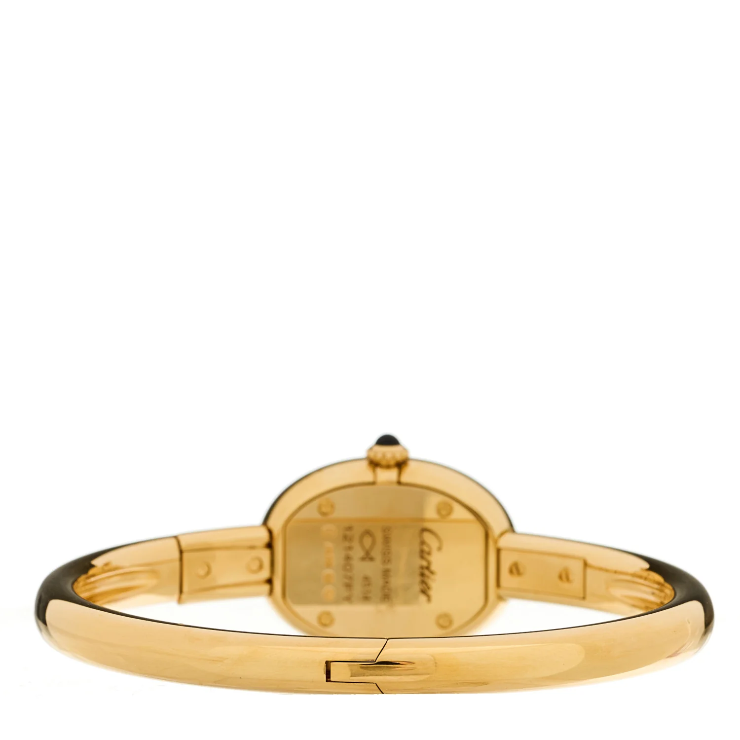 18K Yellow Gold 19mm Baignoire Quartz Watch - Image 3