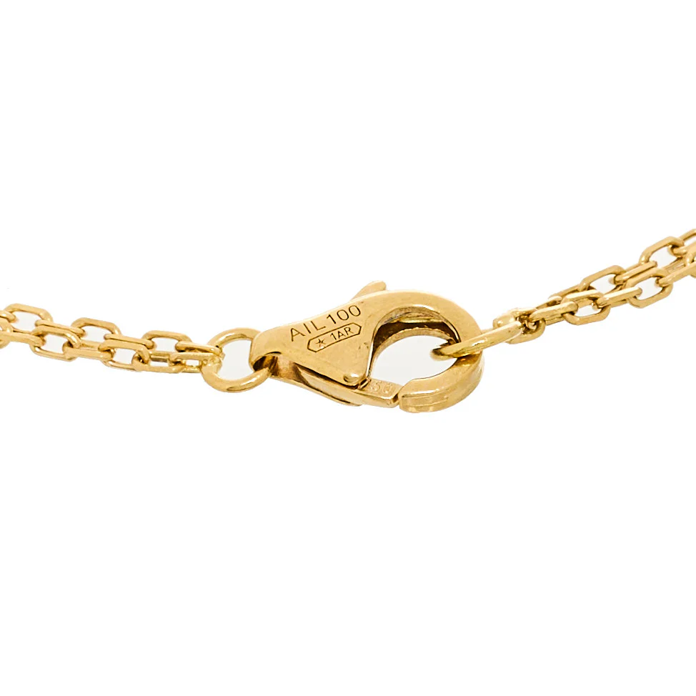 18K Yellow Gold Diamond Love Bracelet - Image 3
