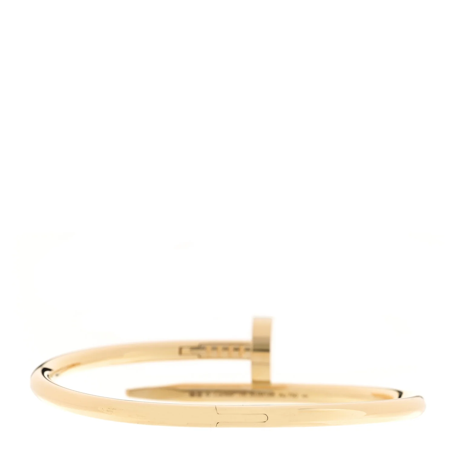 18K Yellow Gold Juste Un Clou Bracelet 16 - Image 2