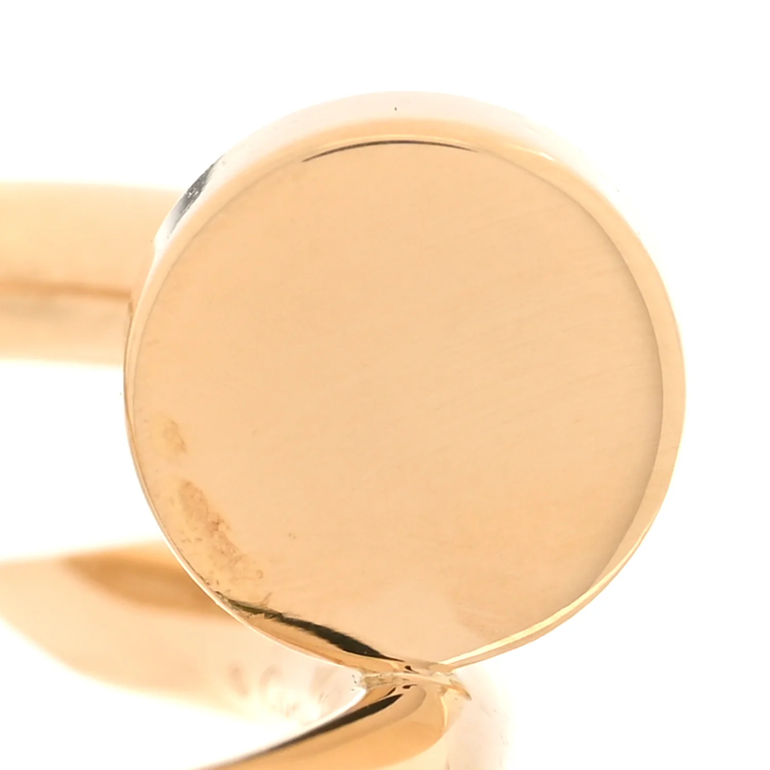 18K Yellow Gold Juste Un Clou Ring 55 7.25 - Image 5