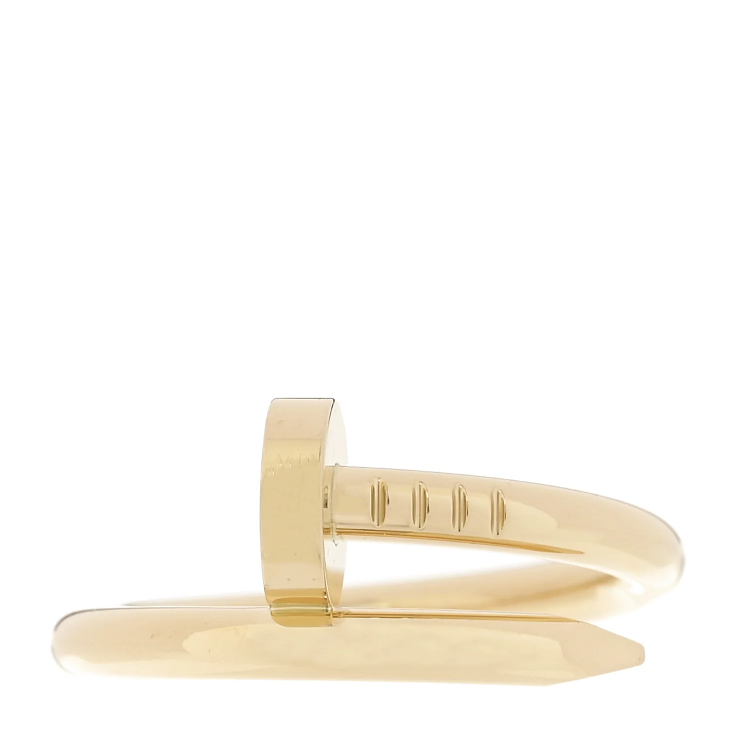 18K Yellow Gold Juste Un Clou Ring 55 7.25