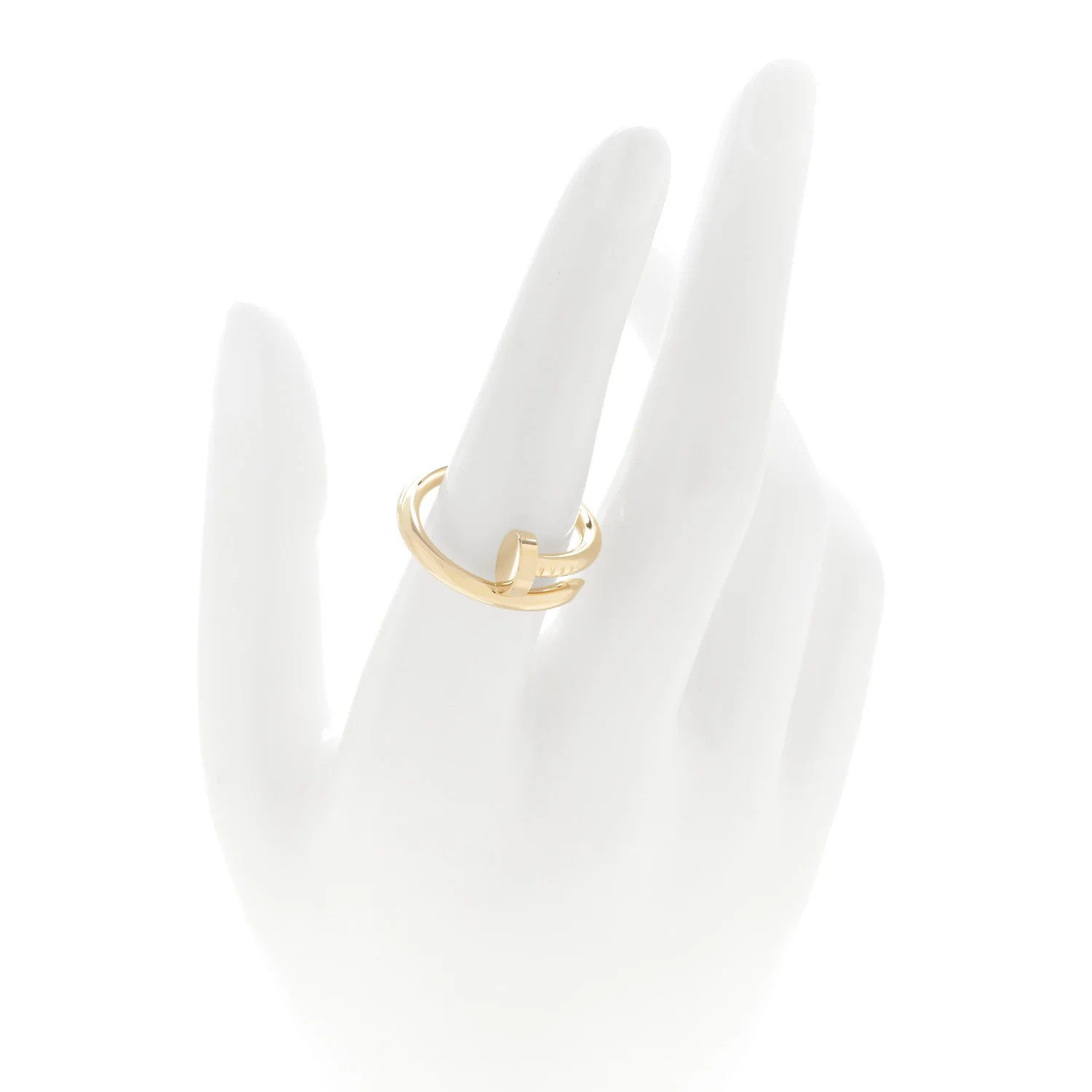 18K Yellow Gold Juste Un Clou Ring 56 7.5 - Image 2