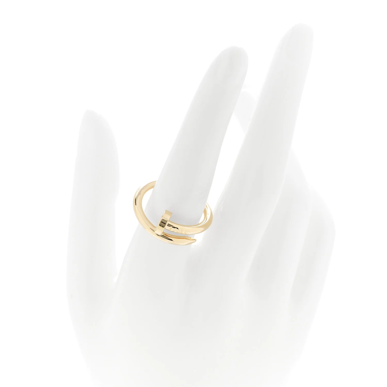 18K Yellow Gold Juste Un Clou Ring 57 8 - Image 2