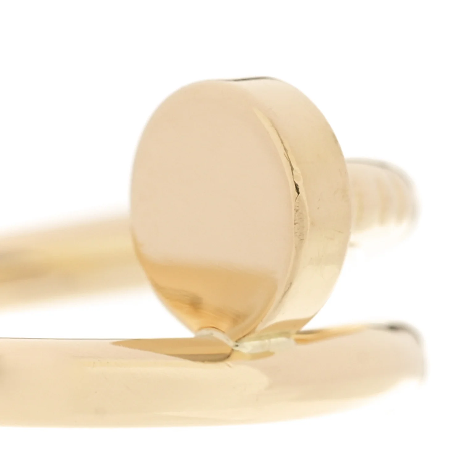 18K Yellow Gold Juste Un Clou Ring 57 8 - Image 5