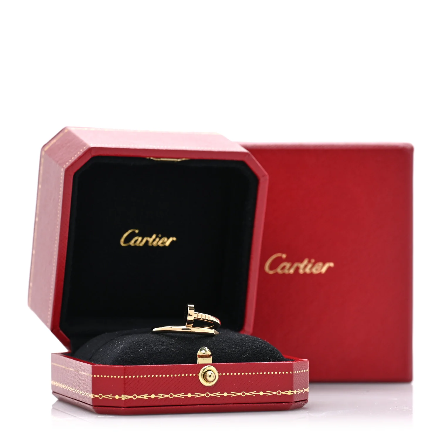 18K Yellow Gold Juste Un Clou Ring 57 8 - Image 6
