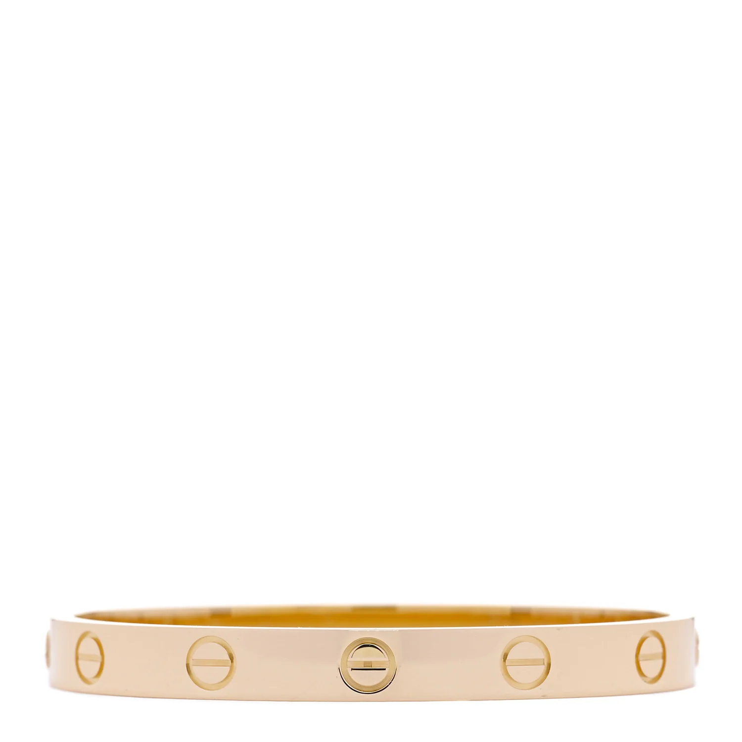 18K Yellow Gold LOVE Bracelet 15 - Image 2