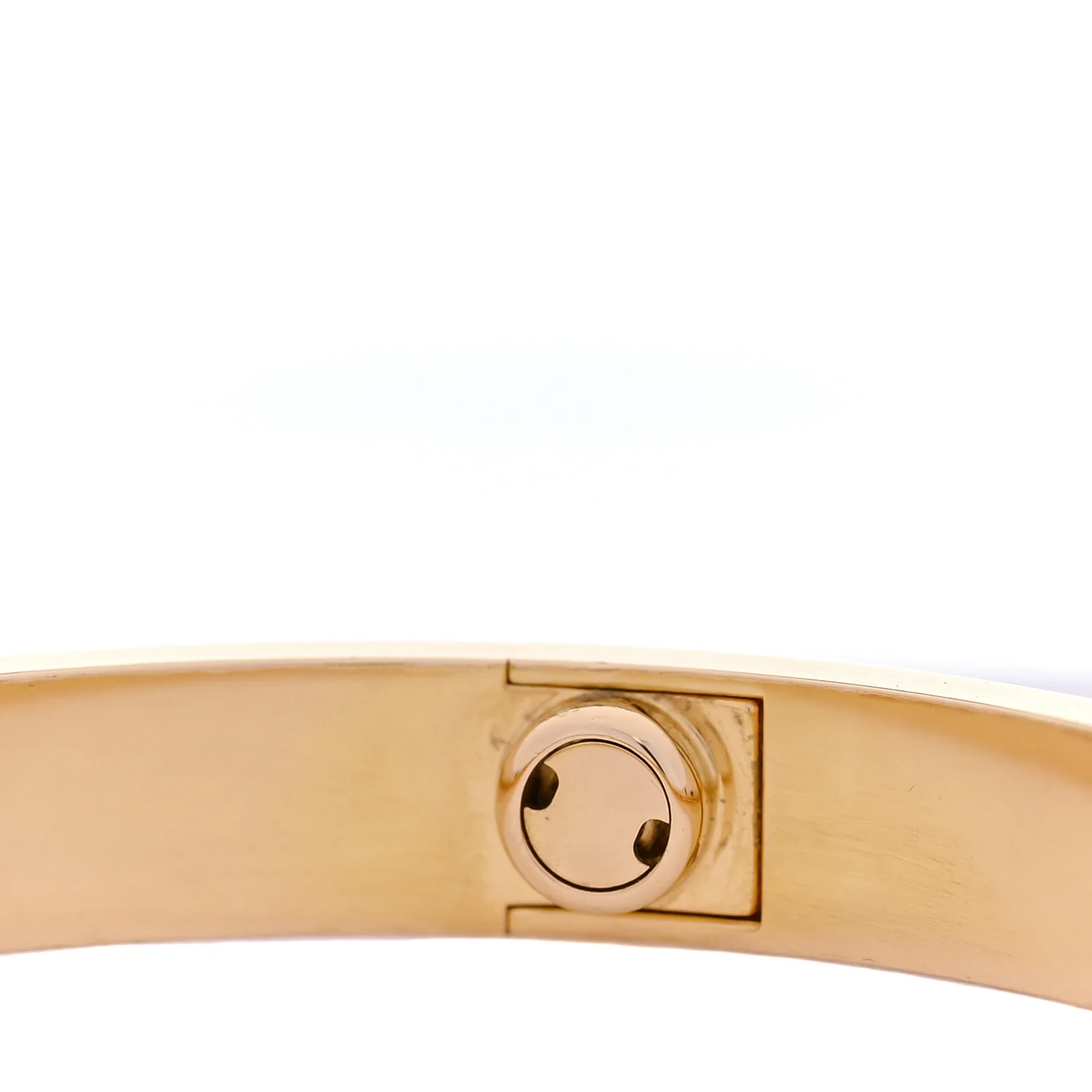 18K Yellow Gold LOVE Bracelet 15 - Image 6