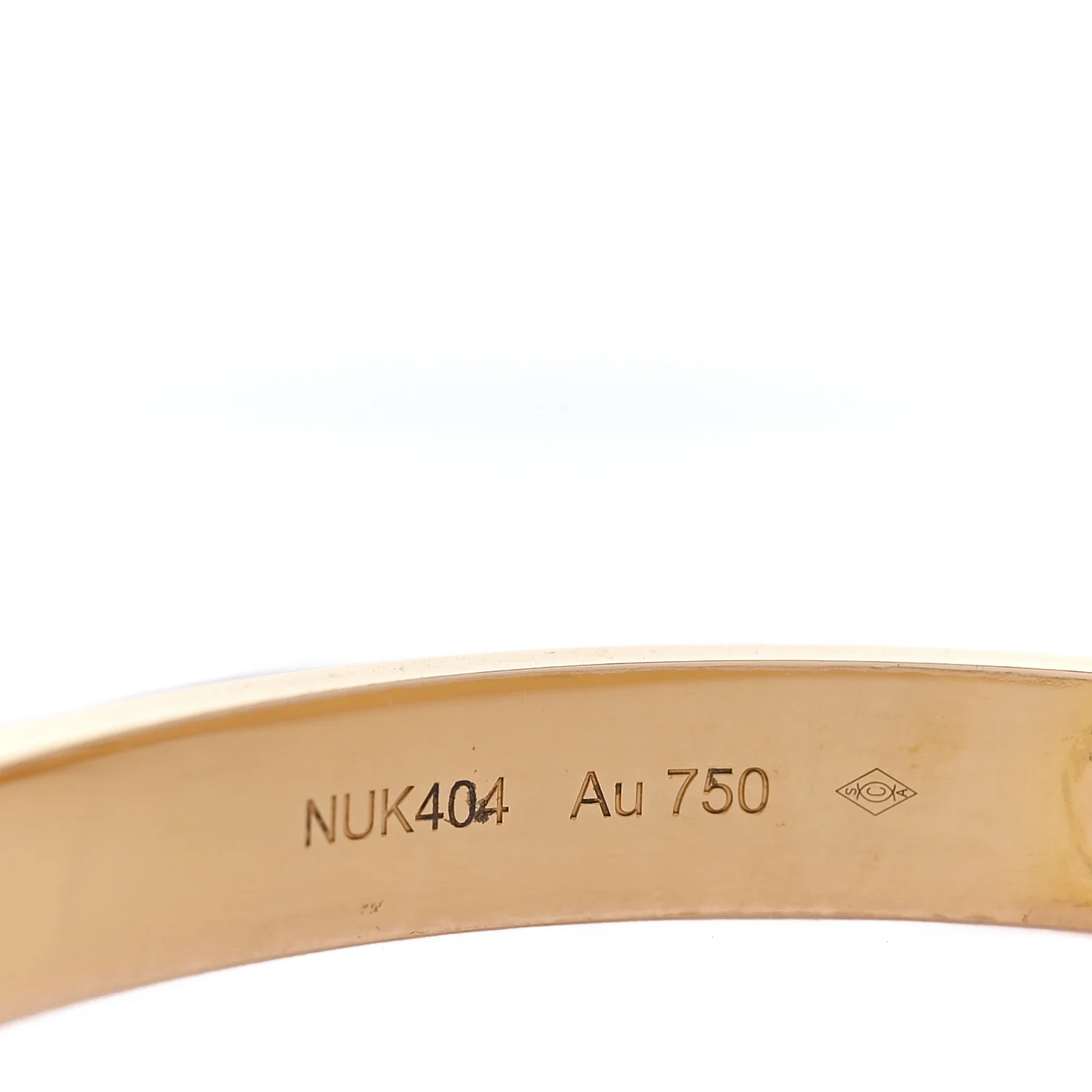 18K Yellow Gold LOVE Bracelet 15 - Image 8