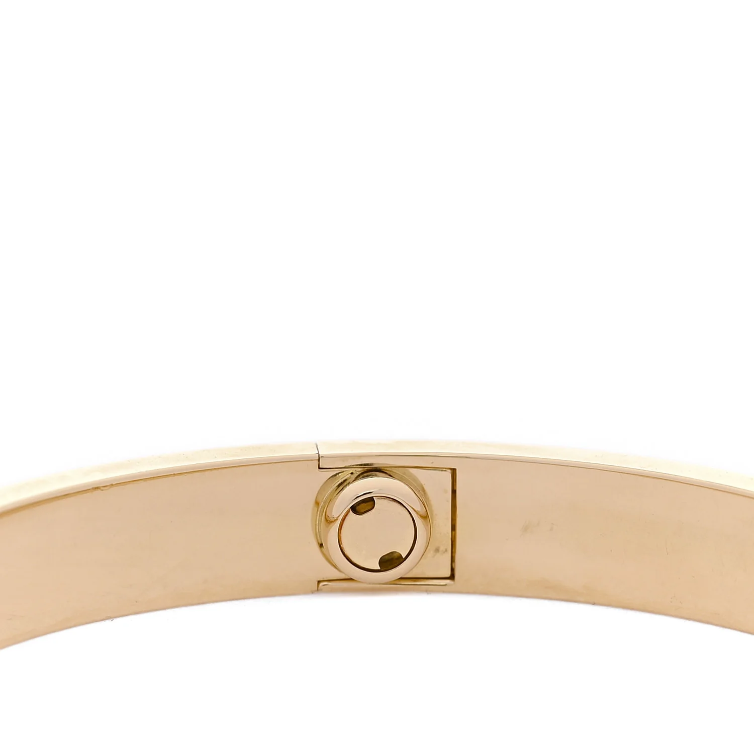 18K Yellow Gold Love Bracelet 16 - Image 7