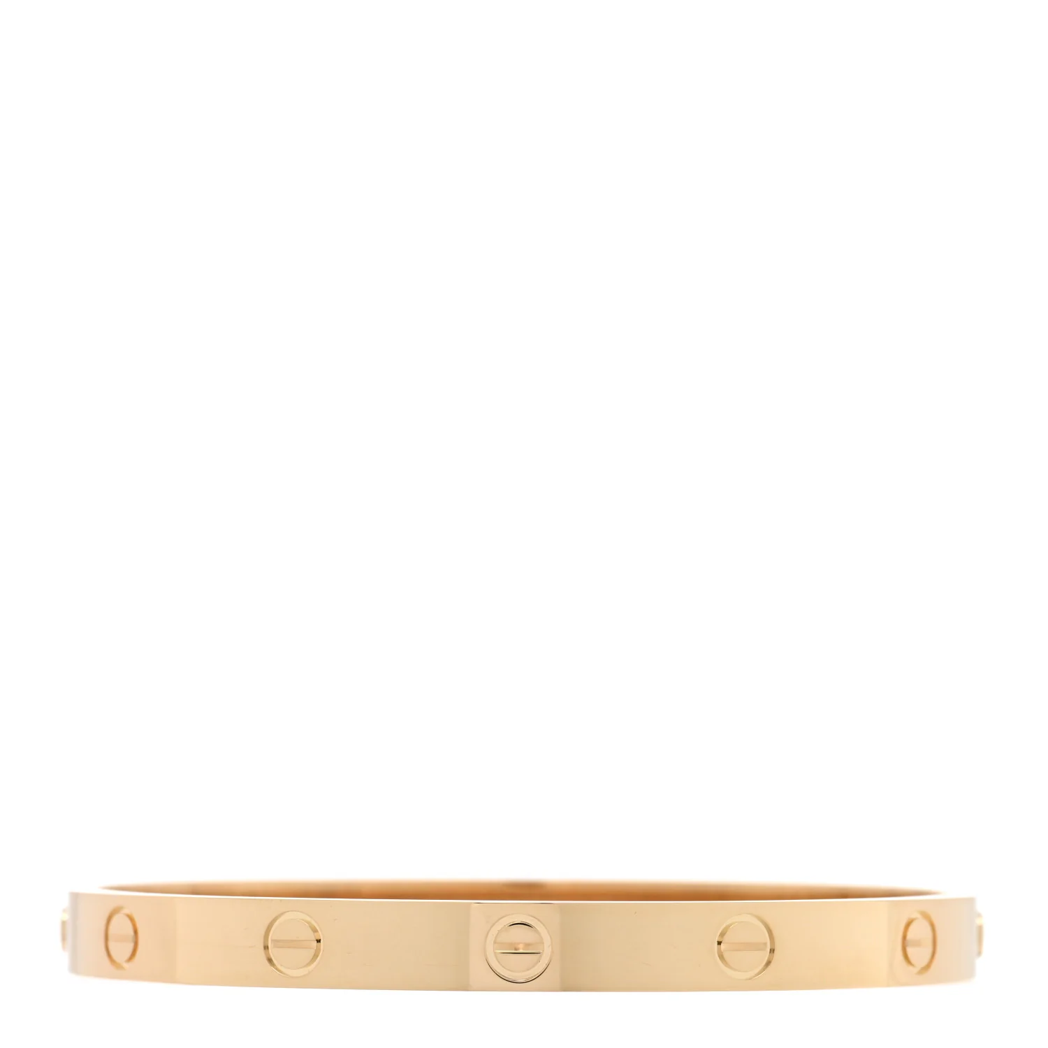 18K Yellow Gold LOVE Bracelet 18 - Image 2