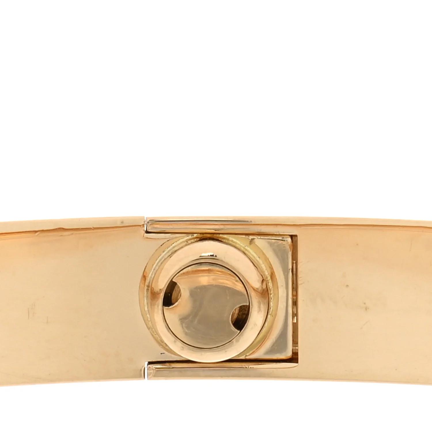 18K Yellow Gold LOVE Bracelet 20 - Image 6