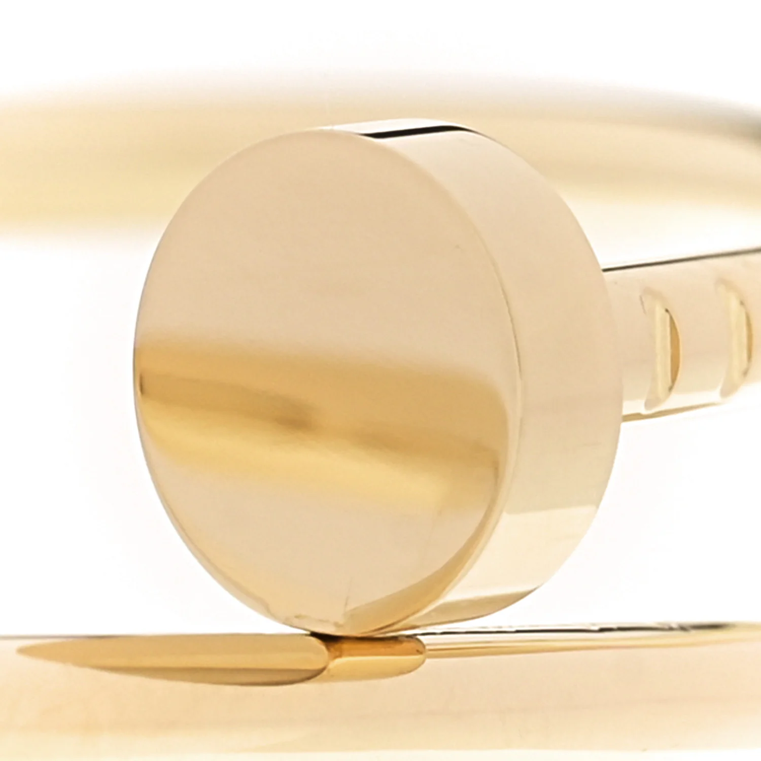 18K Yellow Gold Small Juste Un Clou Bracelet 16 - Image 3
