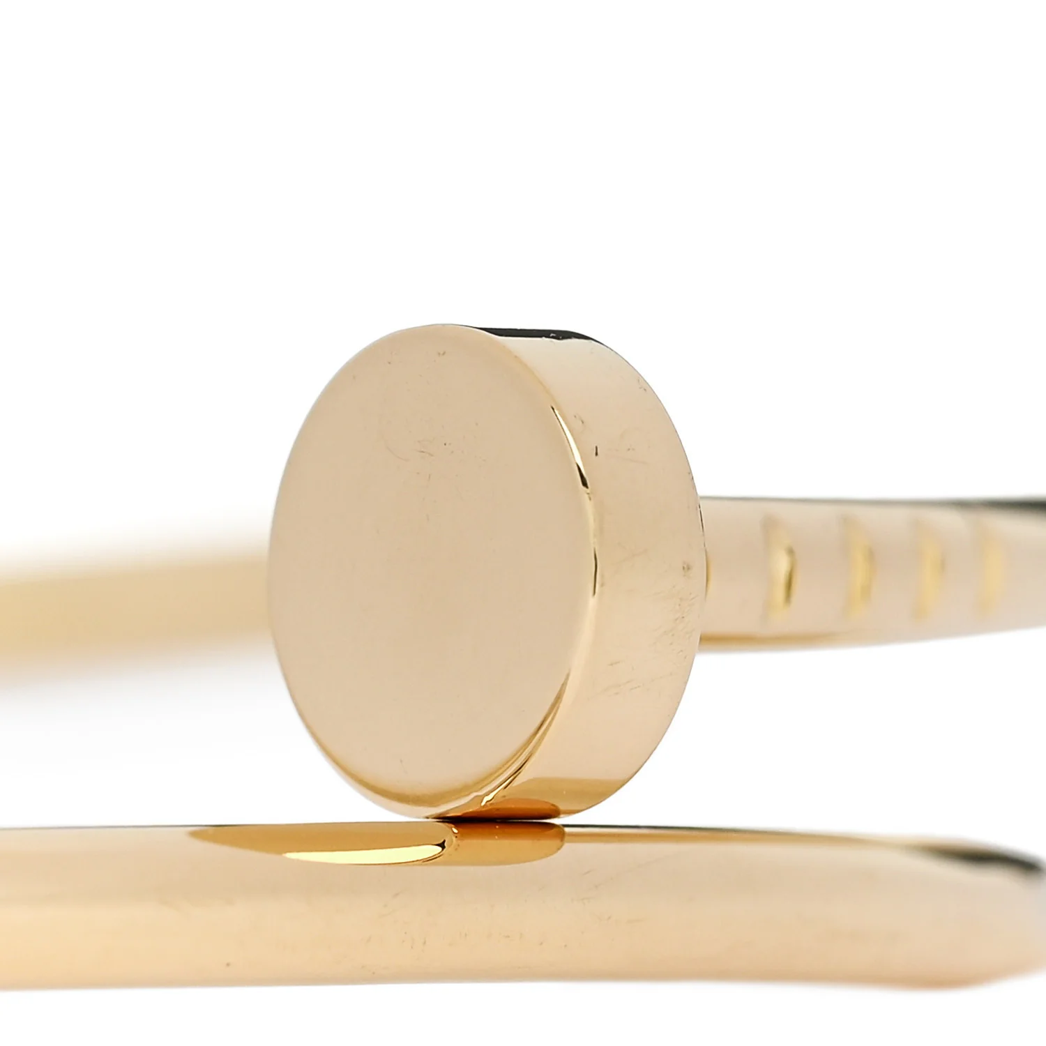 18K Yellow Gold Small Juste Un Clou Bracelet 16 - Image 3
