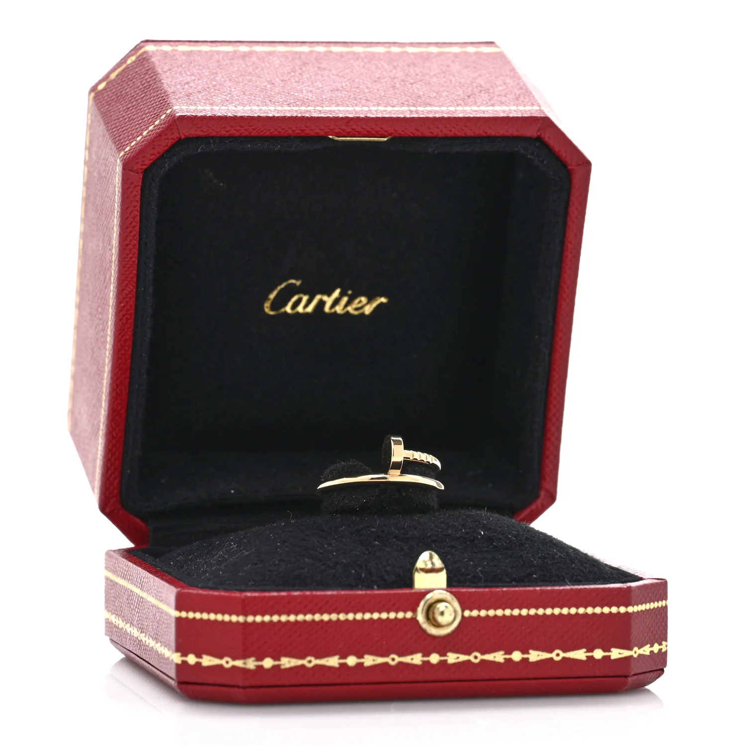 18K Yellow Gold Small Juste Un Clou Ring 49 5 - Image 5