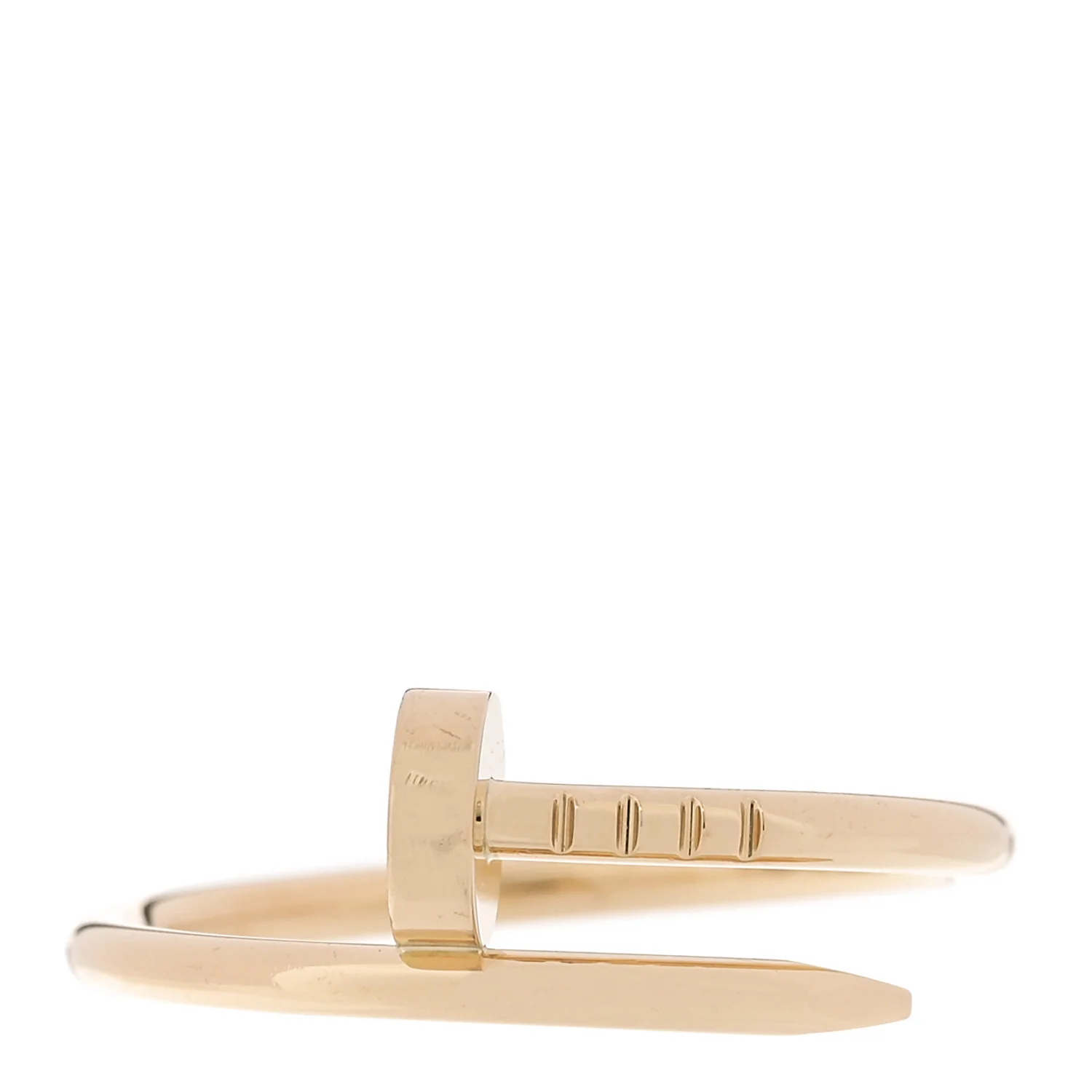 18K Yellow Gold Small Juste Un Clou Ring 57 8