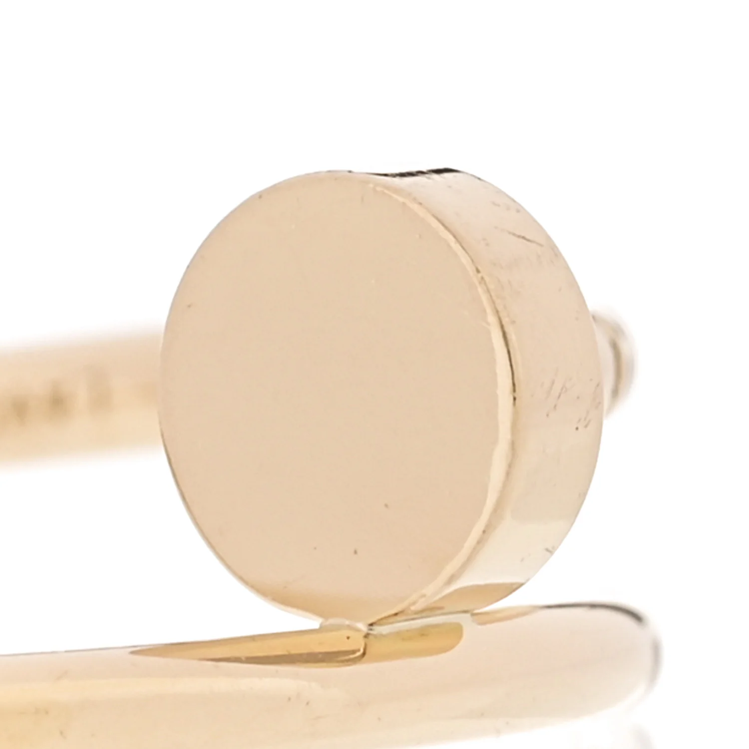 18K Yellow Gold Small Juste Un Clou Ring 57 8 - Image 4