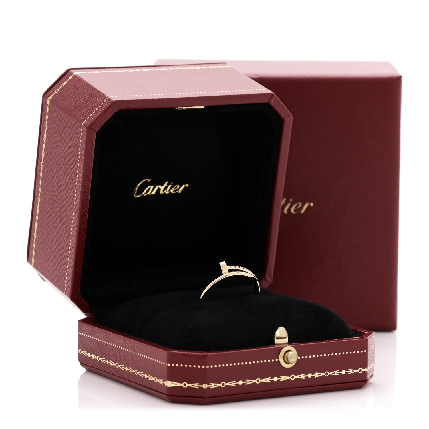 18K Yellow Gold Small Juste Un Clou Ring 57 8 - Image 6